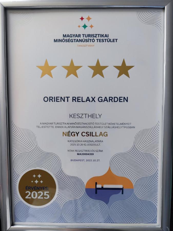 דירות קסזטלי Orient Relax Garden מראה חיצוני תמונה